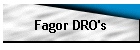 Fagor DRO's